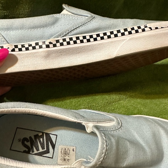 Vans sneakers light blue slip on - Picture 10 of 11